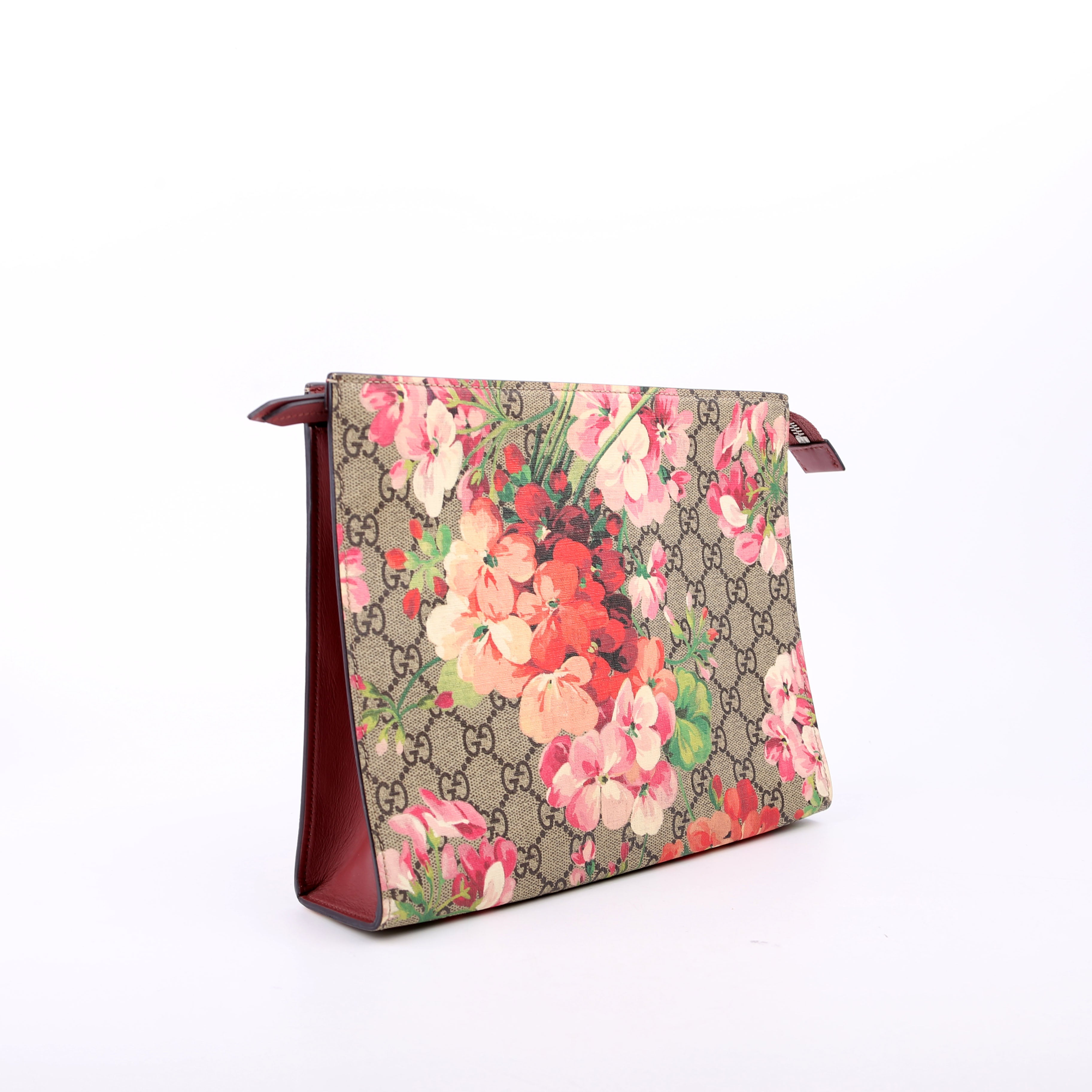 Gucci 430268 GG Supreme Blooms Cosmetic Pink