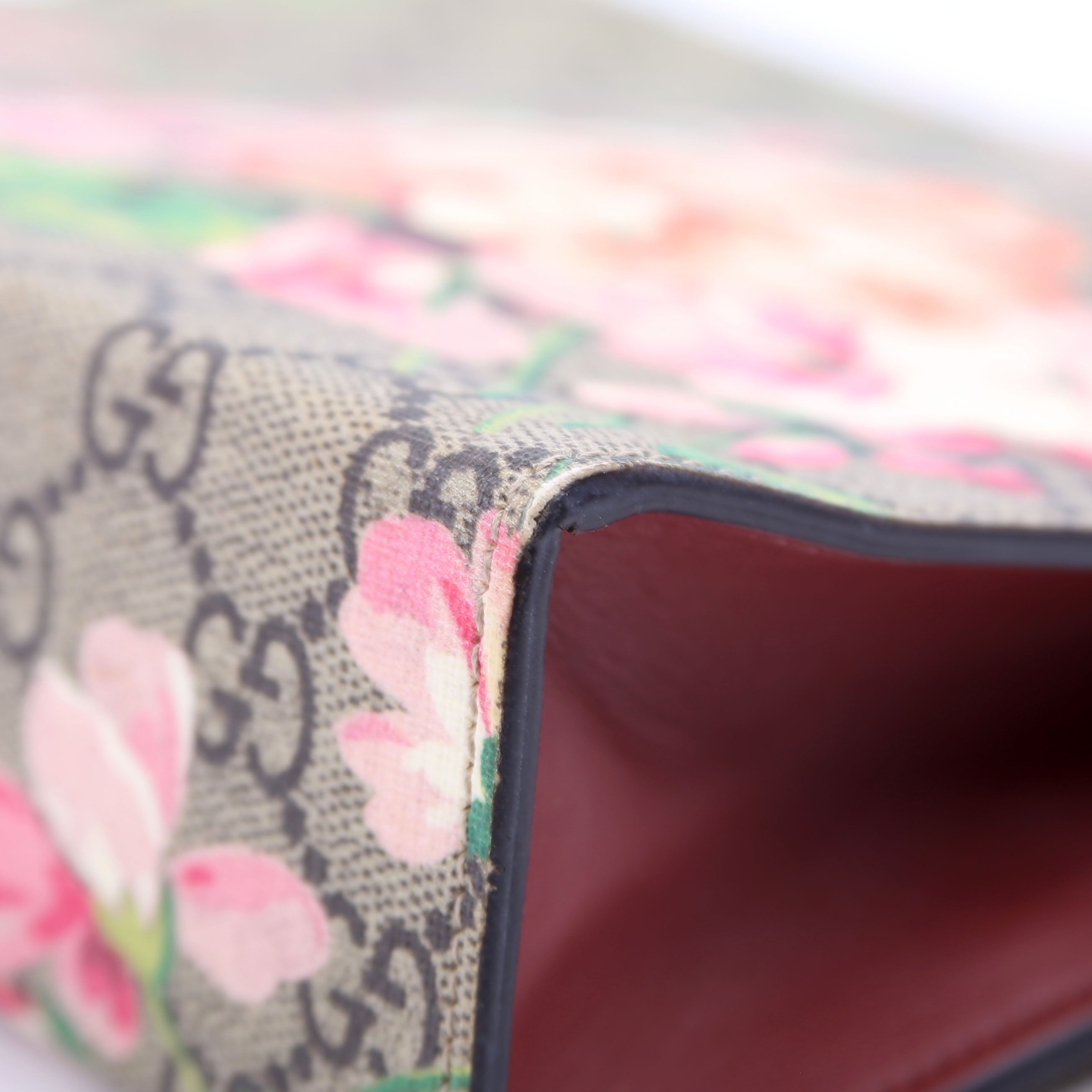 Gucci 430268 GG Supreme Blooms Cosmetic Pink
