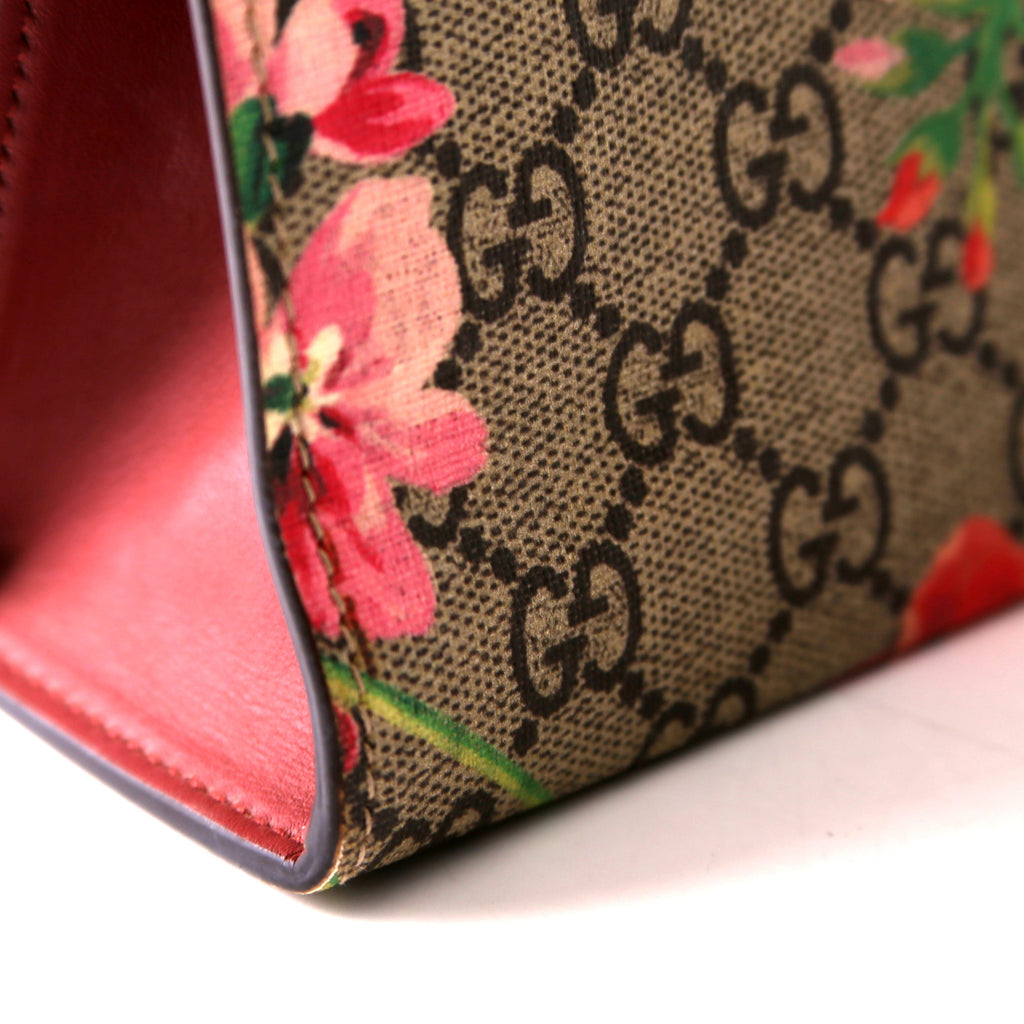 Gucci 430268 GG Supreme Blooms Cosmetic Pink