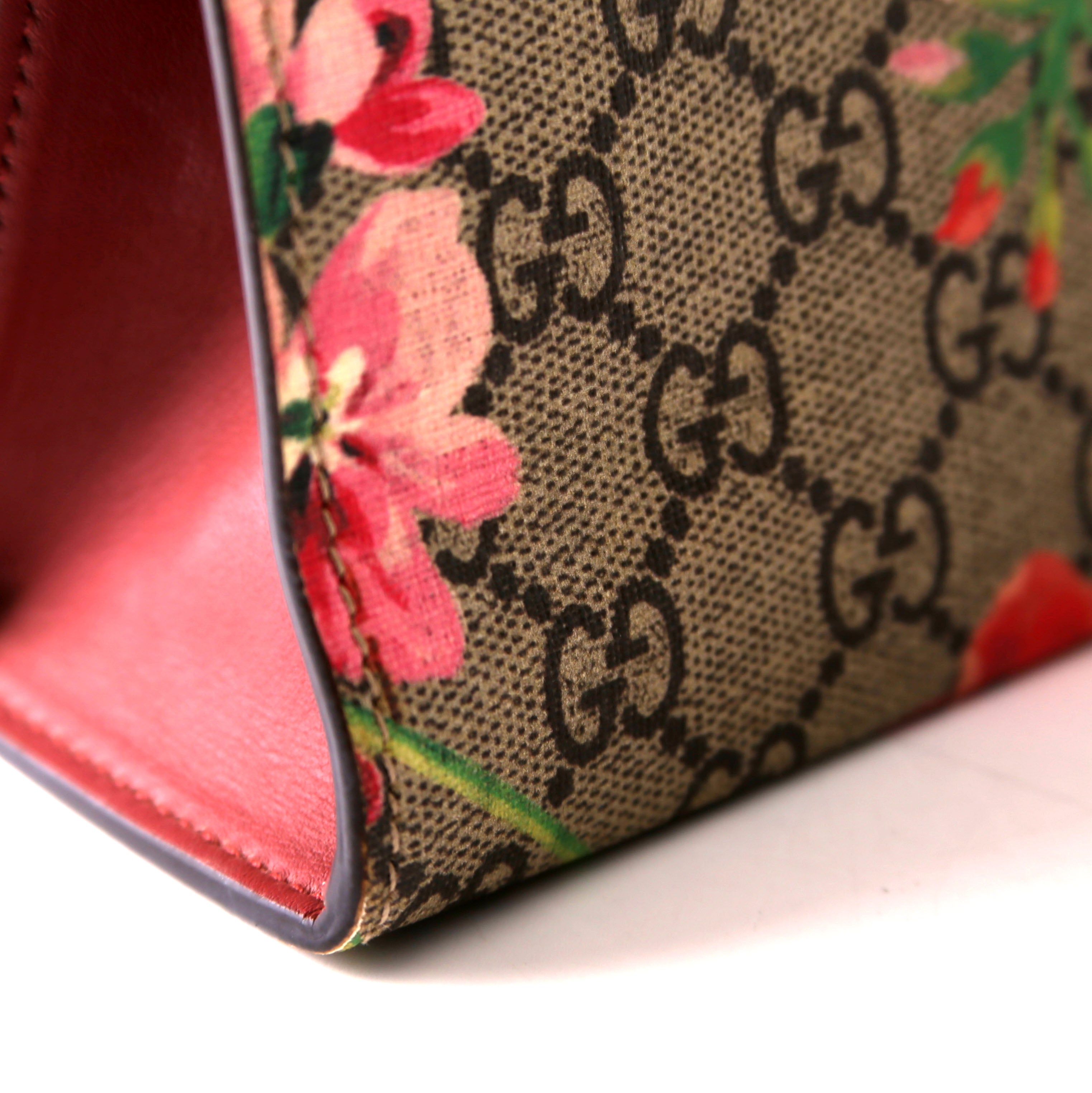 Gucci 430268 GG Supreme Blooms Cosmetic Pink