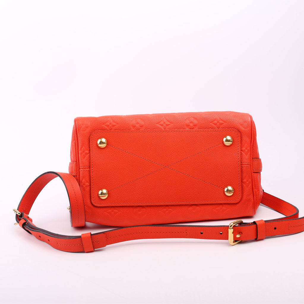Louis Vuitton Speedy 25 Bandouliere Empreinte Orange