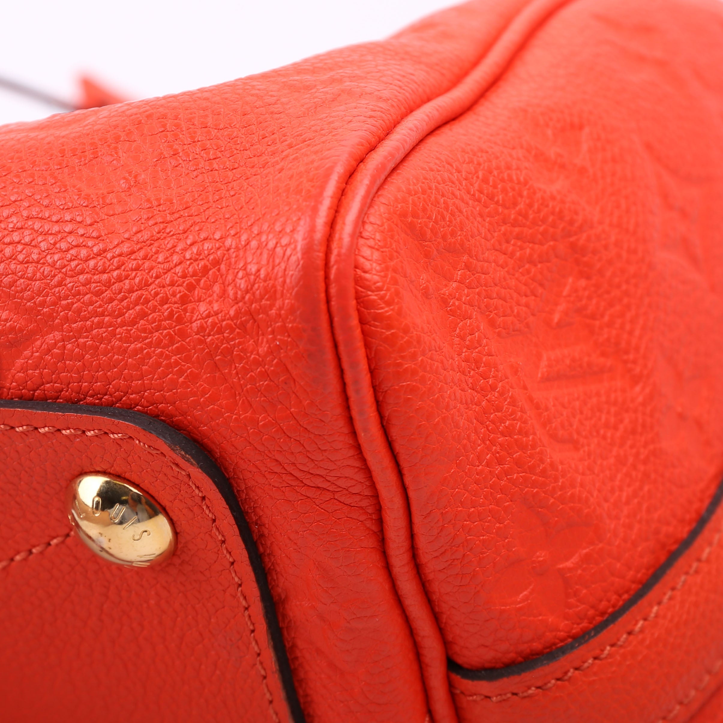 Louis Vuitton Speedy 25 Bandouliere Empreinte Orange