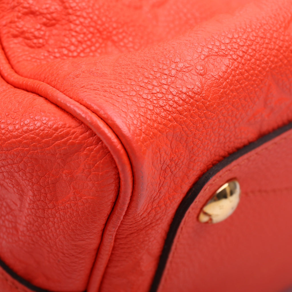 Louis Vuitton Speedy 25 Bandouliere Empreinte Orange
