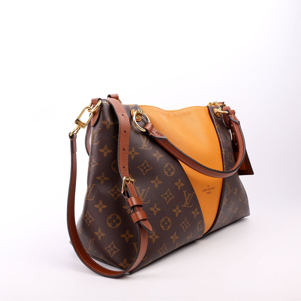 Louis Vuitton V Tote MM Monogram Yellow