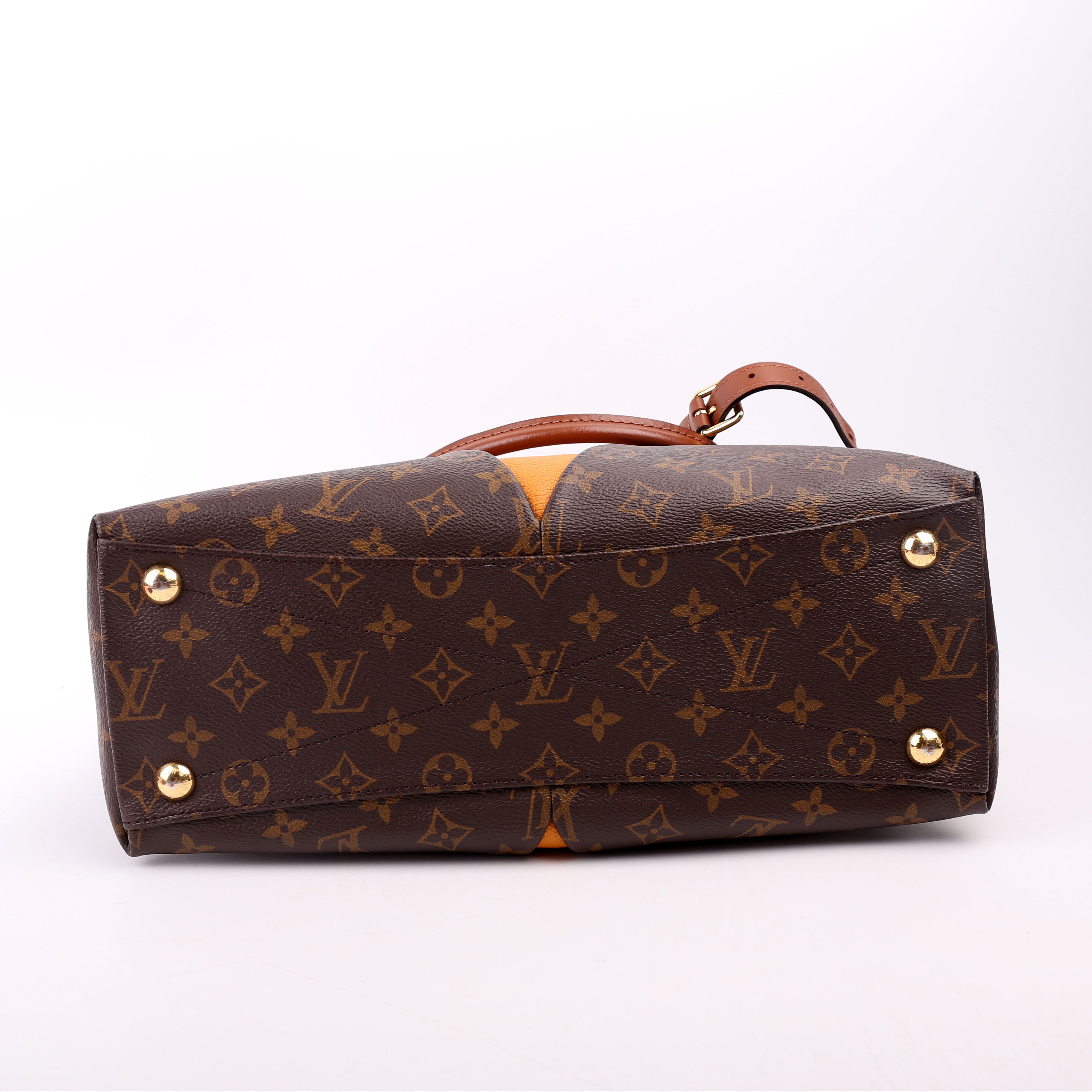 Louis Vuitton V Tote MM Monogram Yellow