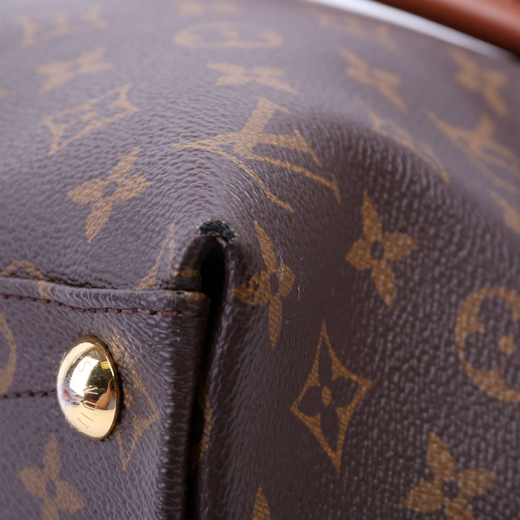 Louis Vuitton V Tote MM Monogram Yellow