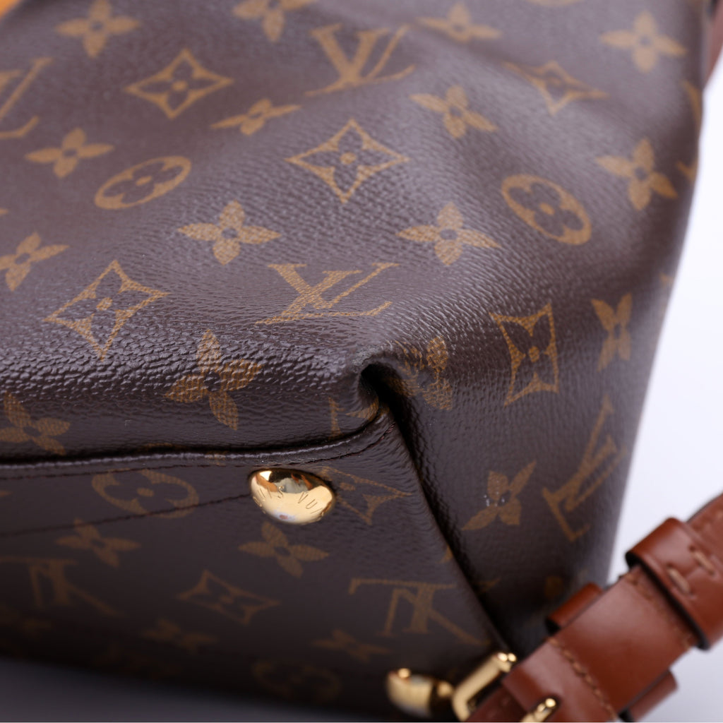 Louis Vuitton V Tote MM Monogram Yellow