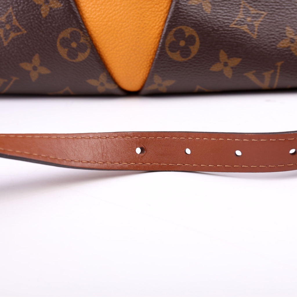 Louis Vuitton V Tote MM Monogram Yellow
