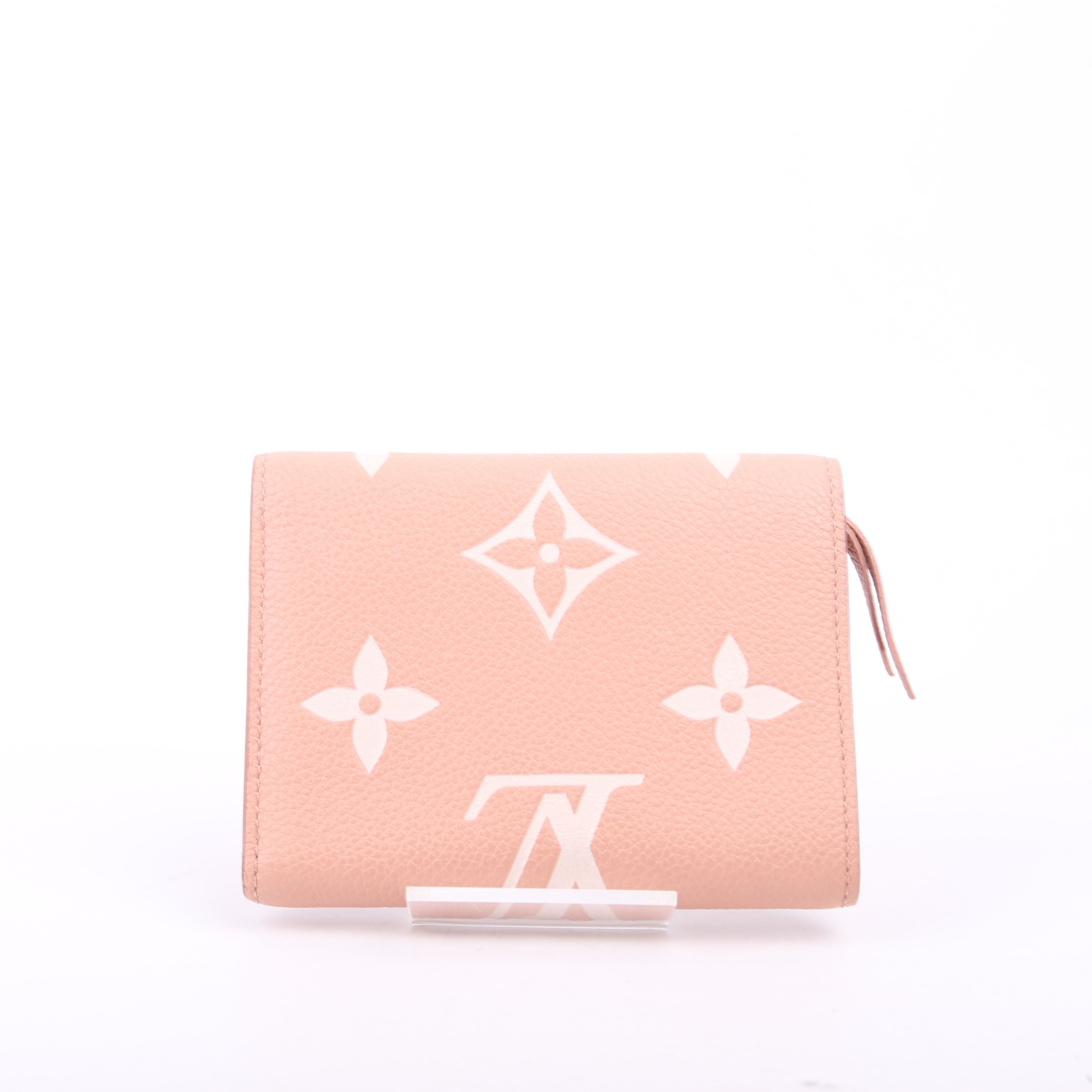 Louis Vuitton Victorine Wallet Bicolor Empreinte Pink