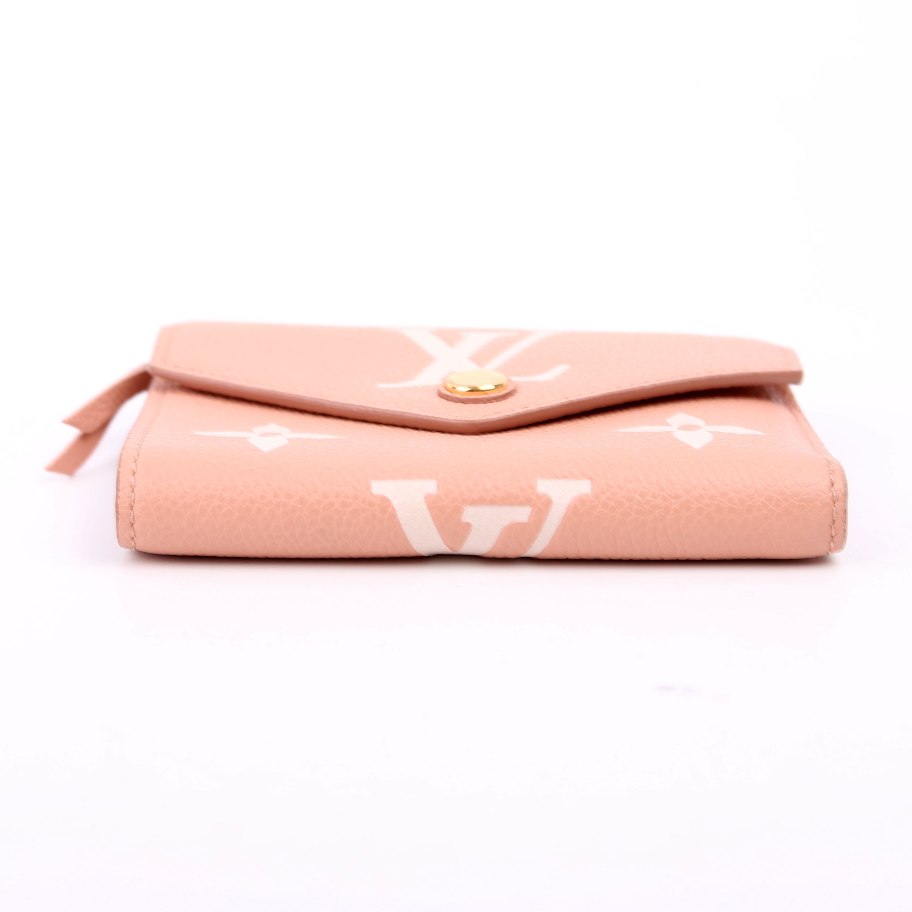 Louis Vuitton Victorine Wallet Bicolor Empreinte Pink