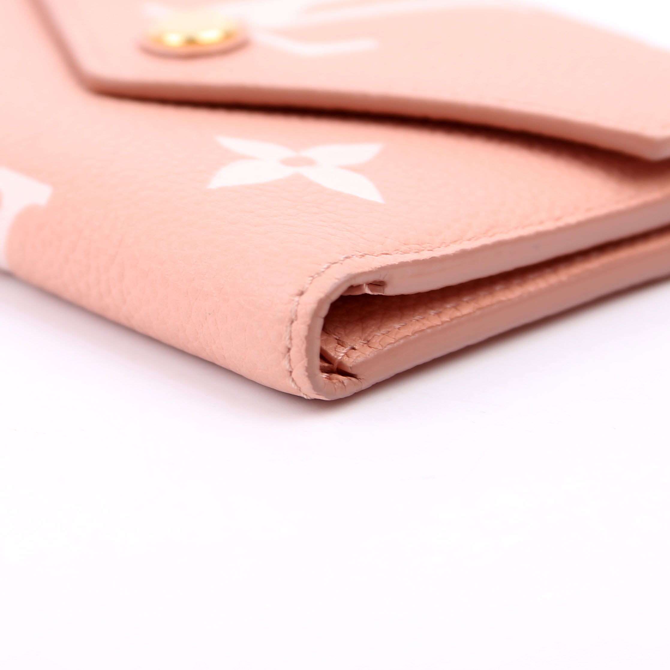 Louis Vuitton Victorine Wallet Bicolor Empreinte Pink