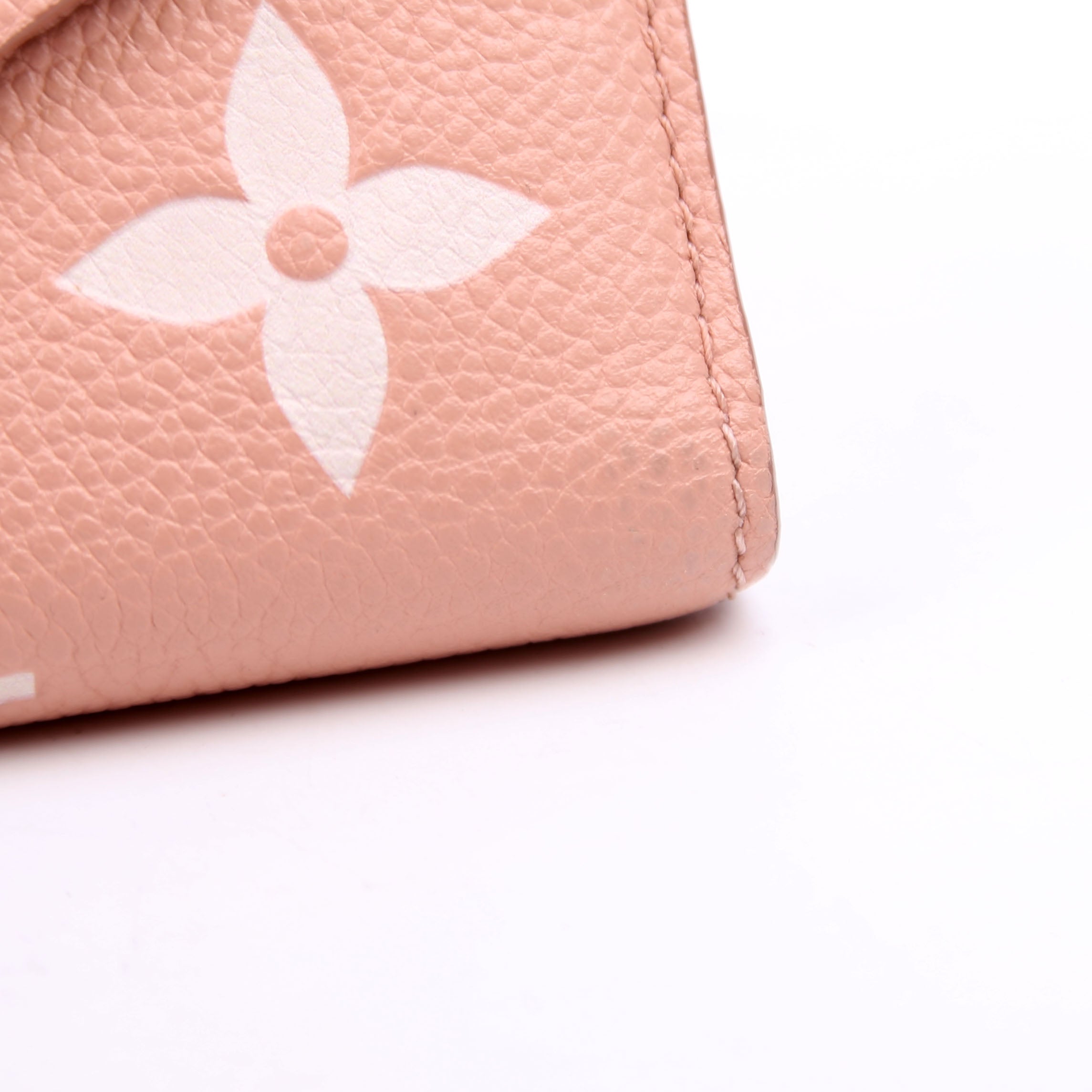 Louis Vuitton Victorine Wallet Bicolor Empreinte Pink