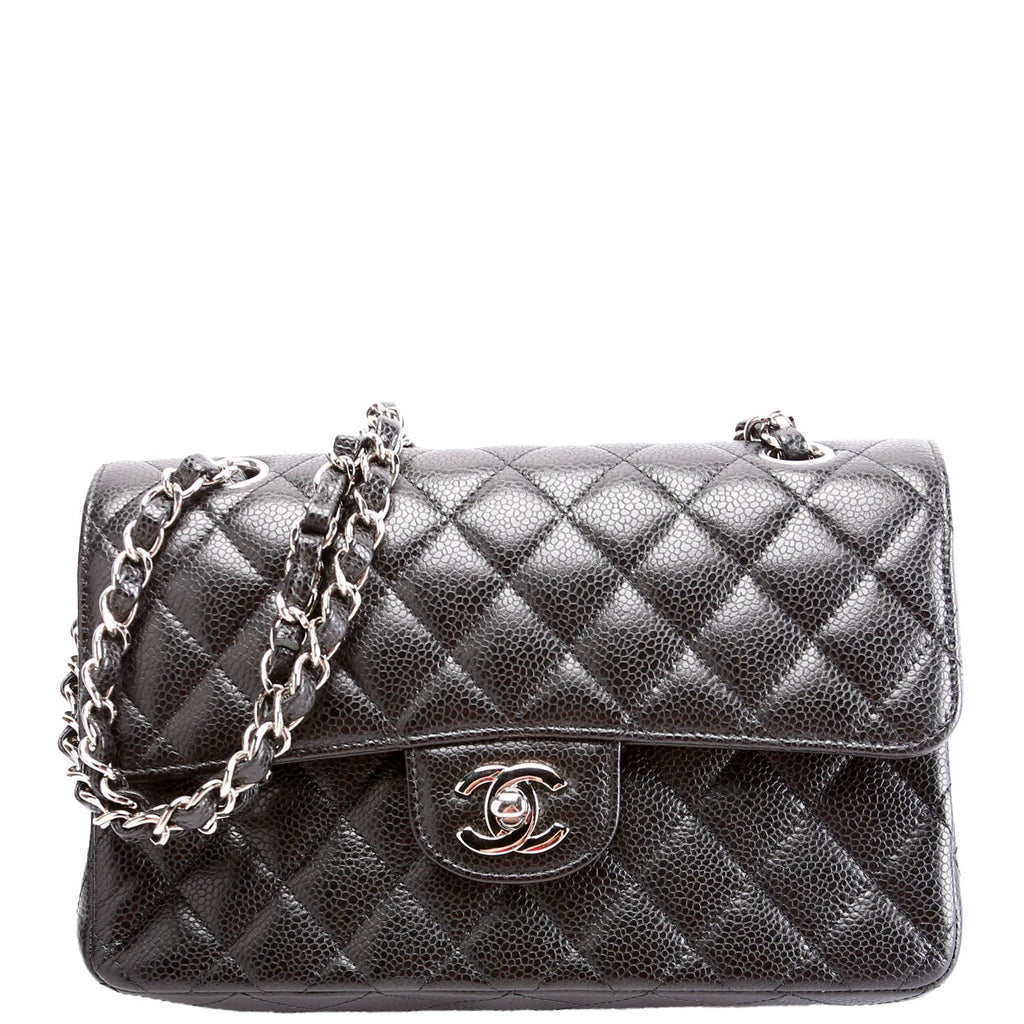Chanel Classic Flap Small Caviar 31M Black/Silver