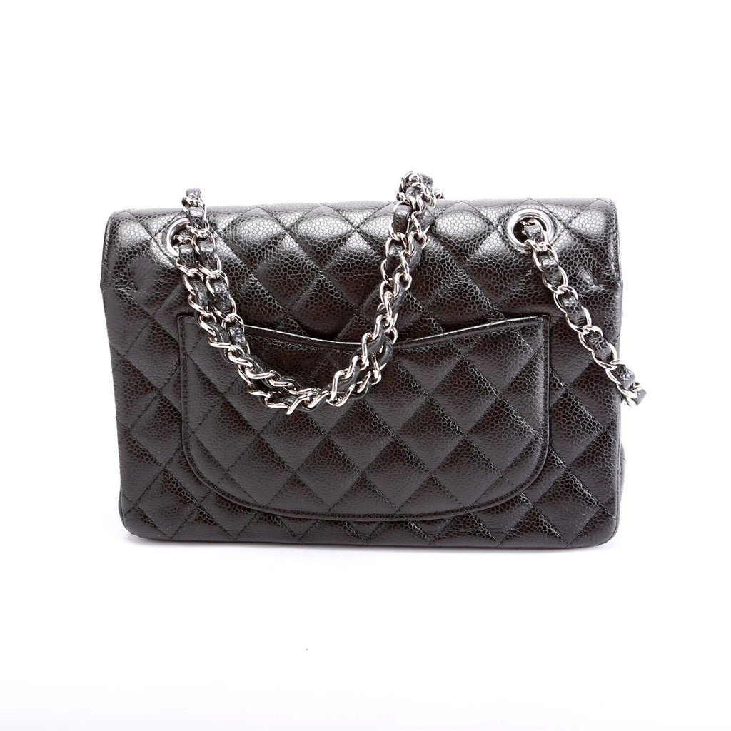 Chanel Classic Flap Small Caviar 31M Black/Silver