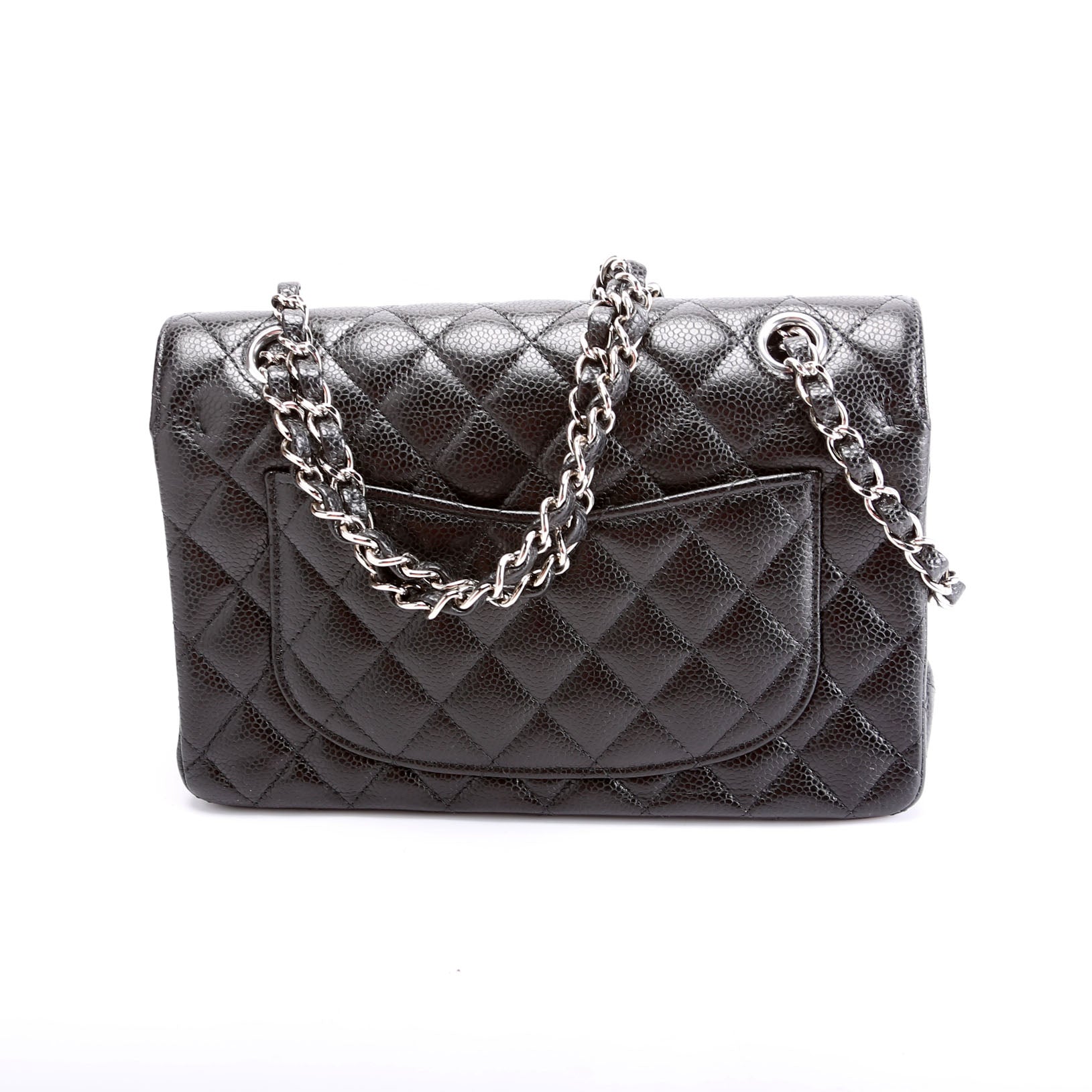 Chanel Classic Flap Small Caviar 31M Black/Silver