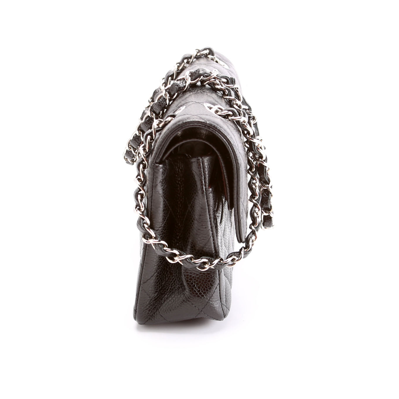 Chanel Classic Flap Small Caviar 31M Black/Silver