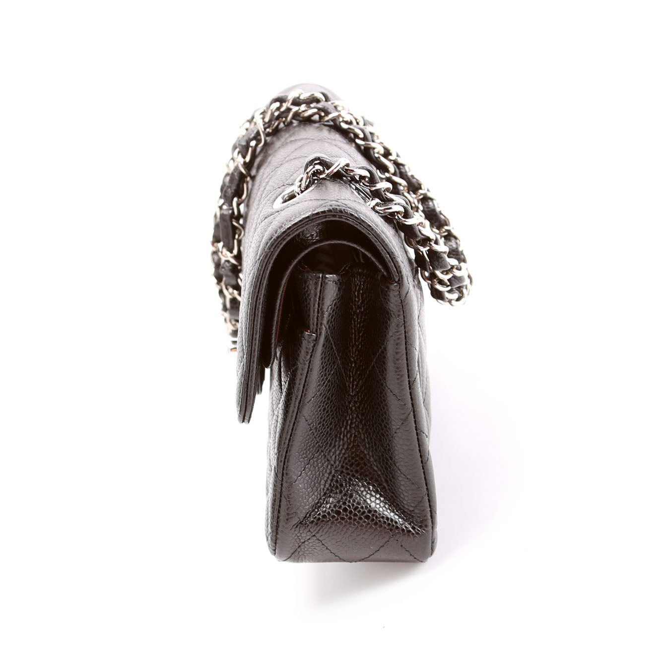 Chanel Classic Flap Small Caviar 31M Black/Silver