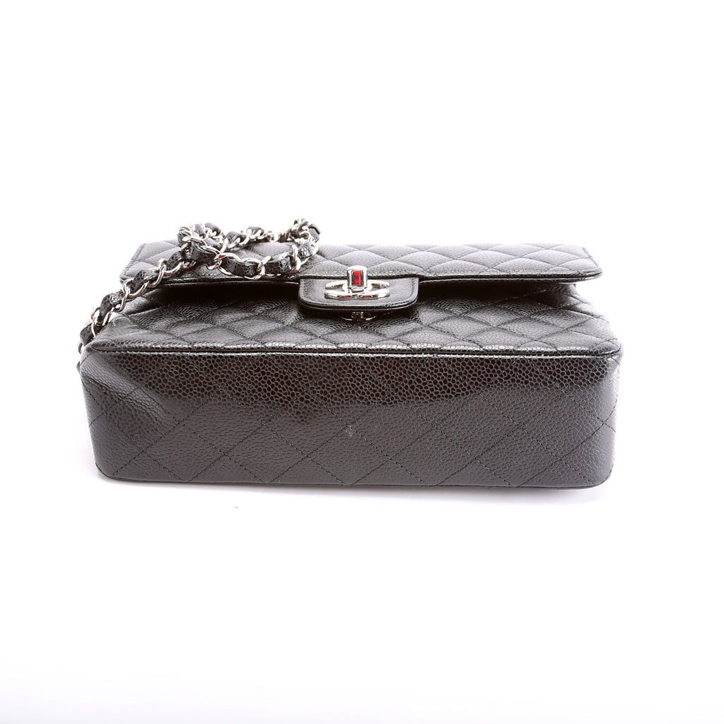 Chanel Classic Flap Small Caviar 31M Black/Silver
