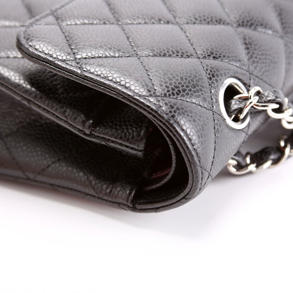 Chanel Classic Flap Small Caviar 31M Black/Silver