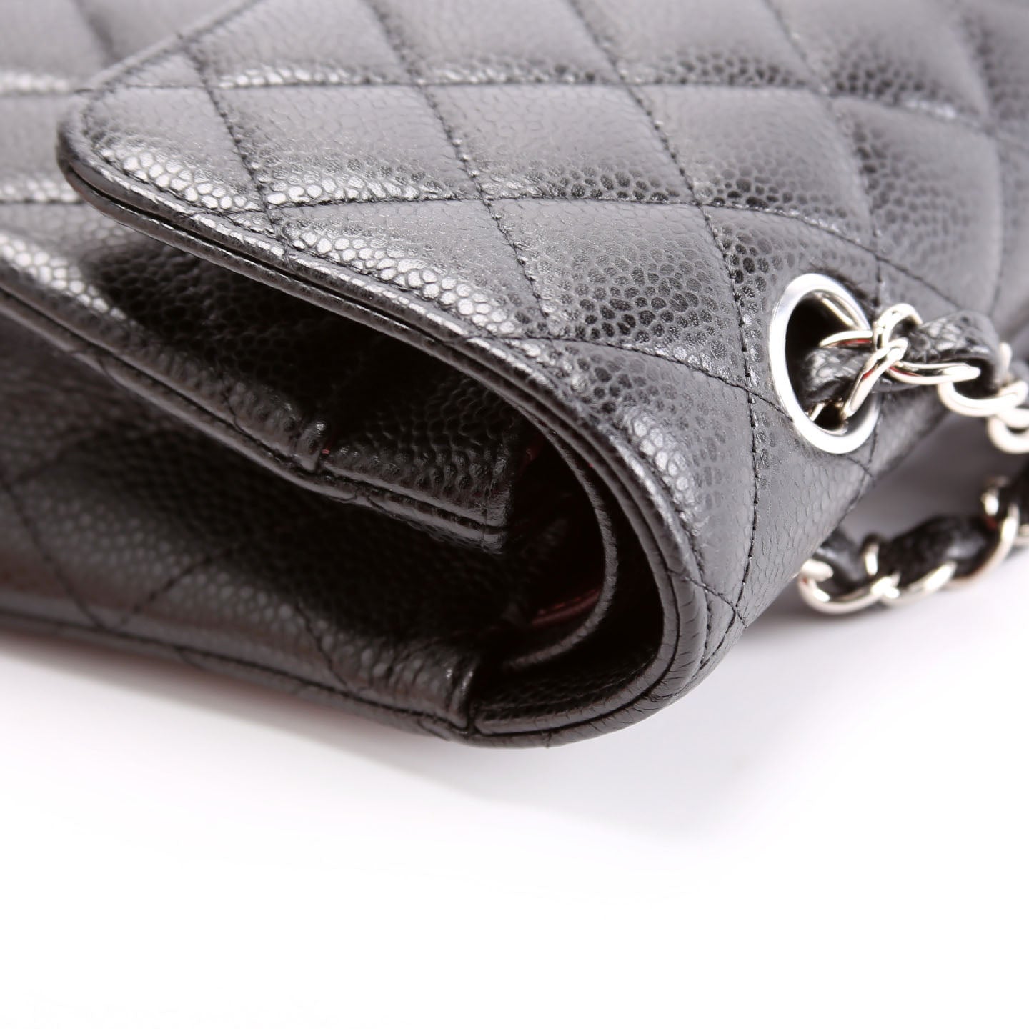 Chanel Classic Flap Small Caviar 31M Black/Silver