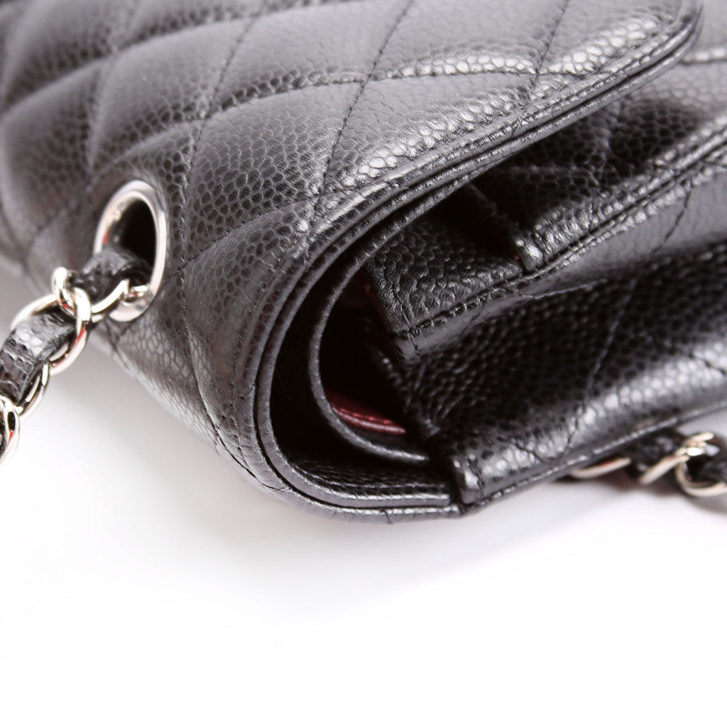 Chanel Classic Flap Small Caviar 31M Black/Silver