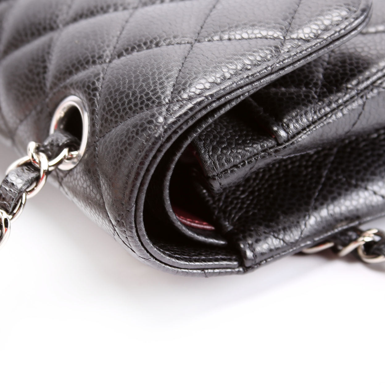 Chanel Classic Flap Small Caviar 31M Black/Silver