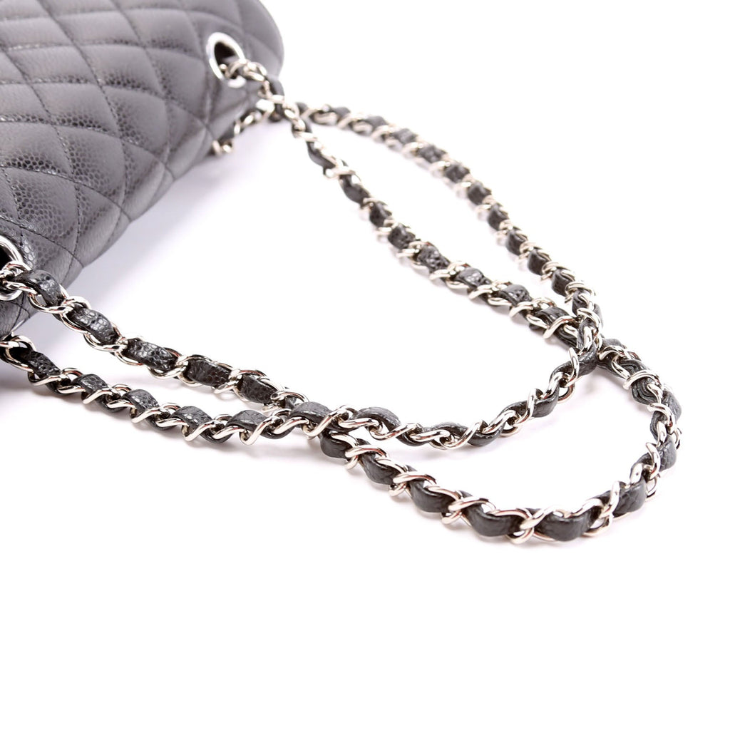 Chanel Classic Flap Small Caviar 31M Black/Silver