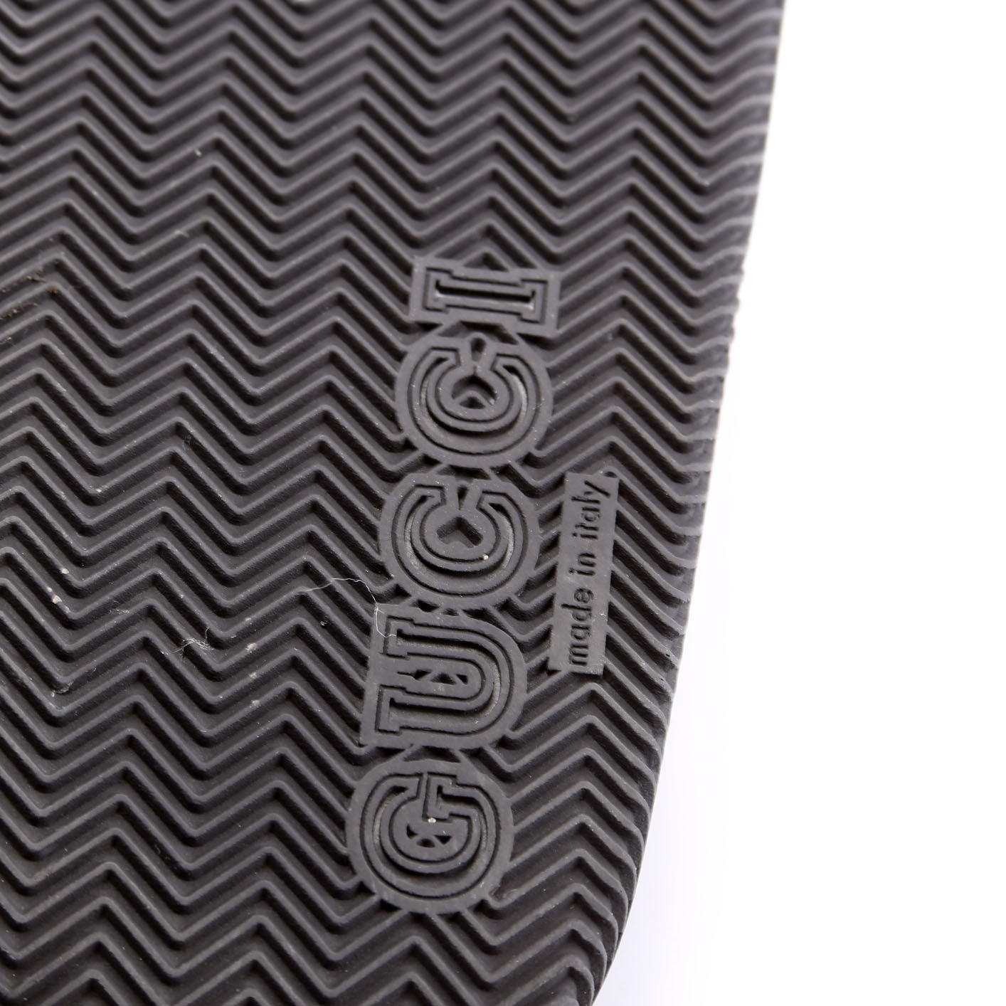 Gucci Interlocking G Web Stripe Slides Size 36 Black