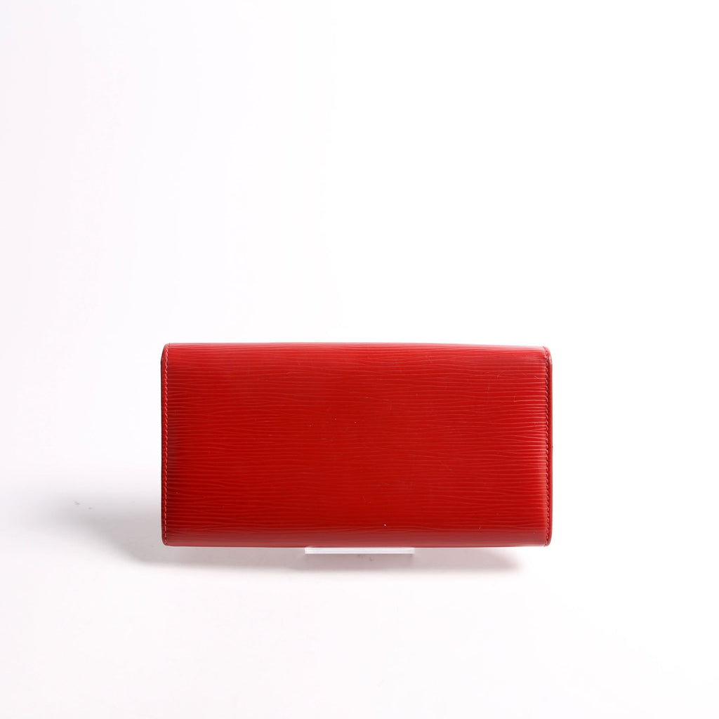 Louis Vuitton Sarah Wallet Epi Red