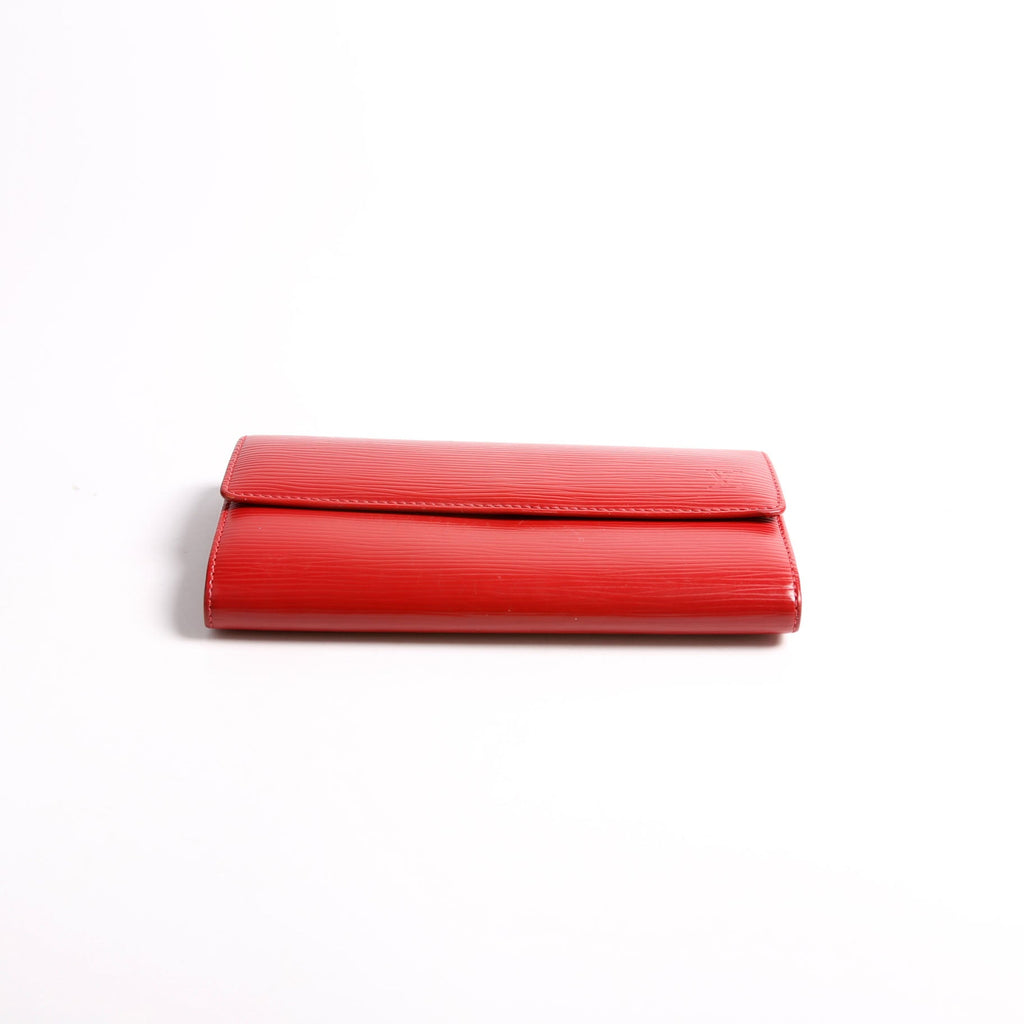 Louis Vuitton Sarah Wallet Epi Red