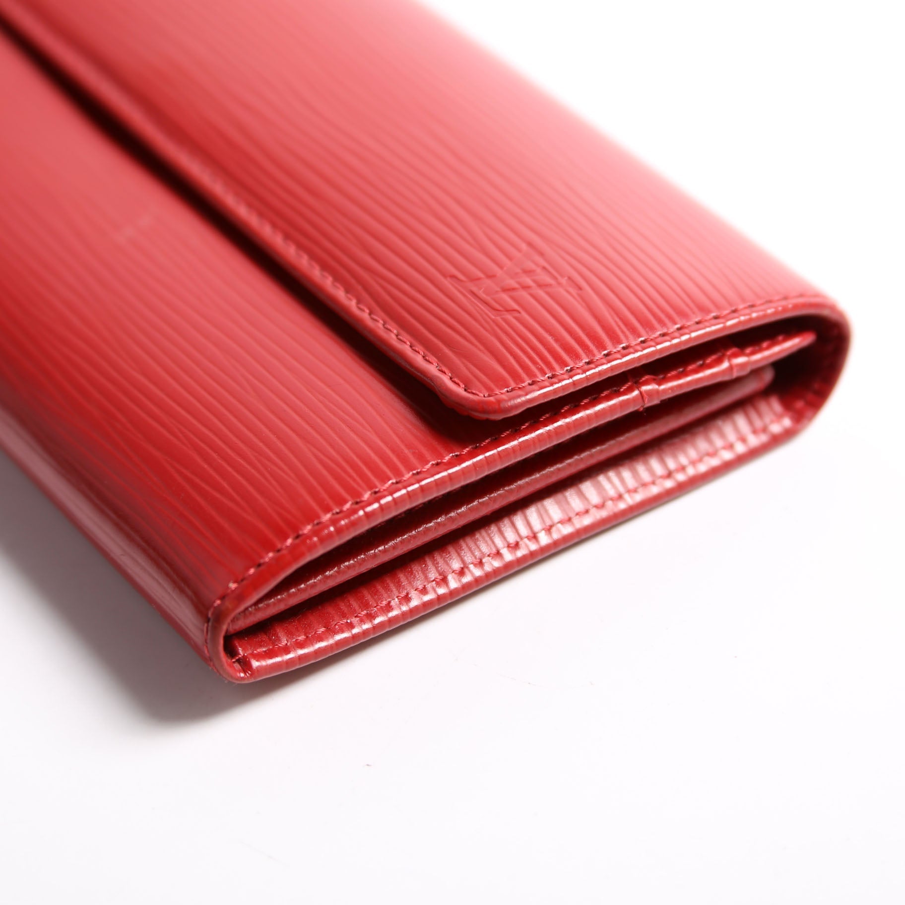 Louis Vuitton Sarah Wallet Epi Red