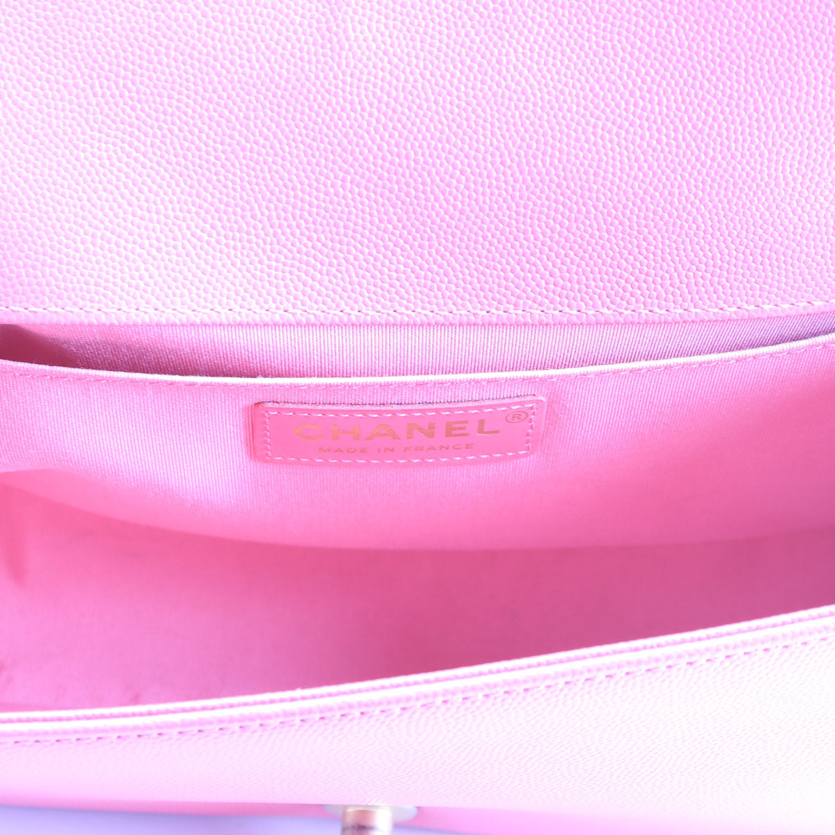 Chanel Boy Flap Medium Old Caviar 25M Coral