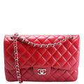 Chanel Classic Flap Jumbo Caviar 16M Red