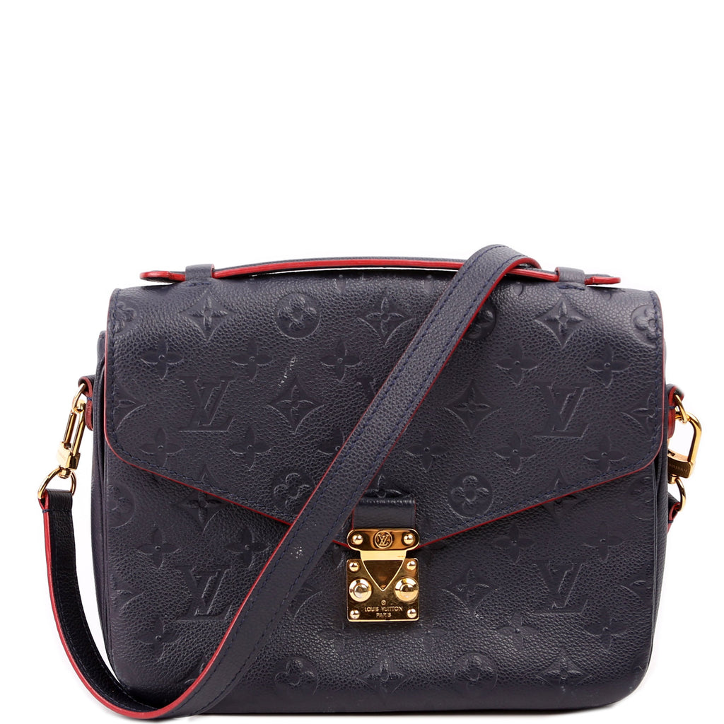 Louis Vuitton Pochette Metis Empreinte Blue