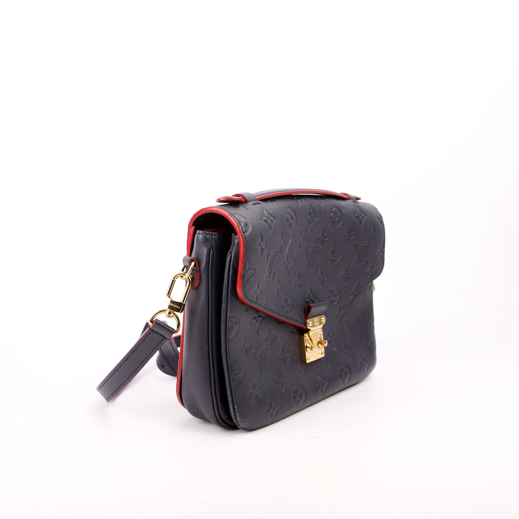 Louis Vuitton Pochette Metis Empreinte Blue