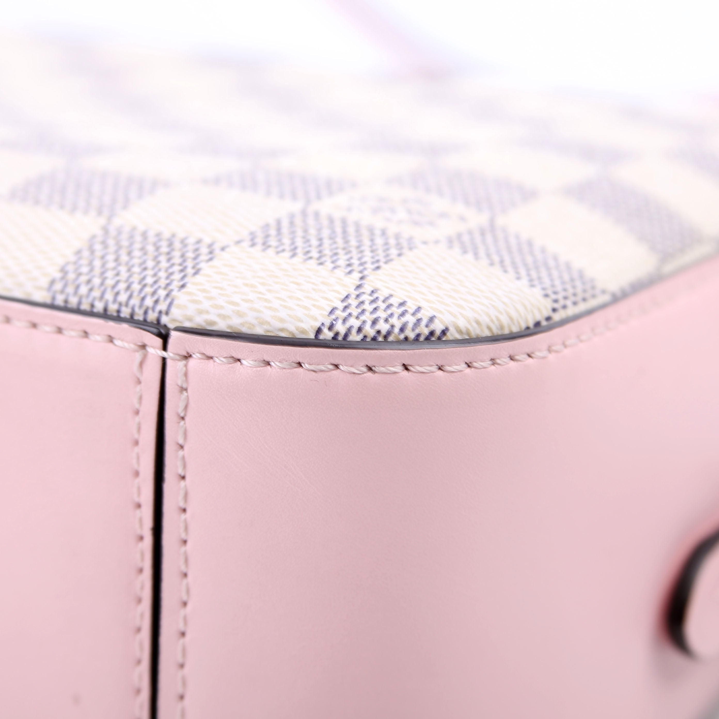 Louis Vuitton Saintonge Damier Azur Pink