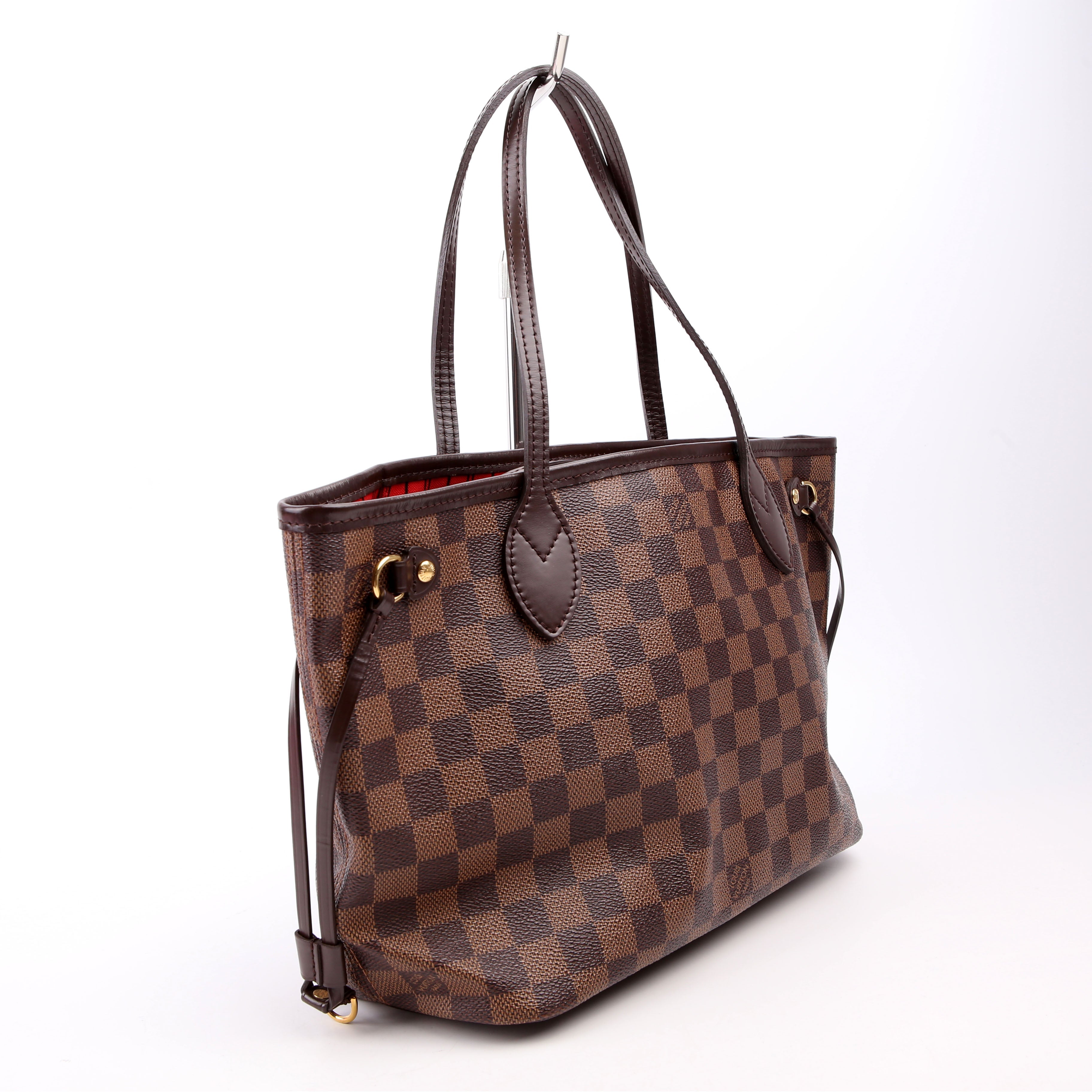 Louis Vuitton Neverfull with Wallet PM Damier Ebene