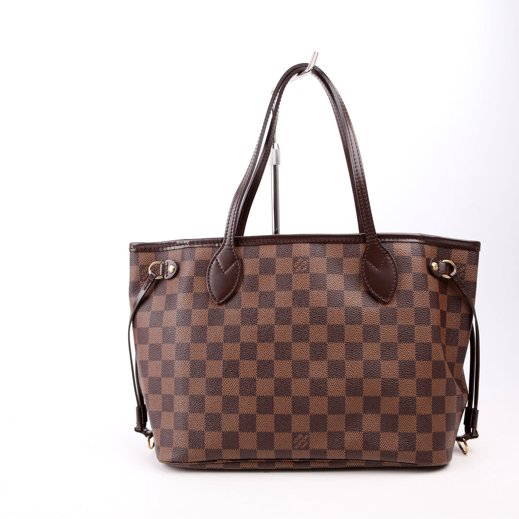 Louis Vuitton Neverfull with Wallet PM Damier Ebene