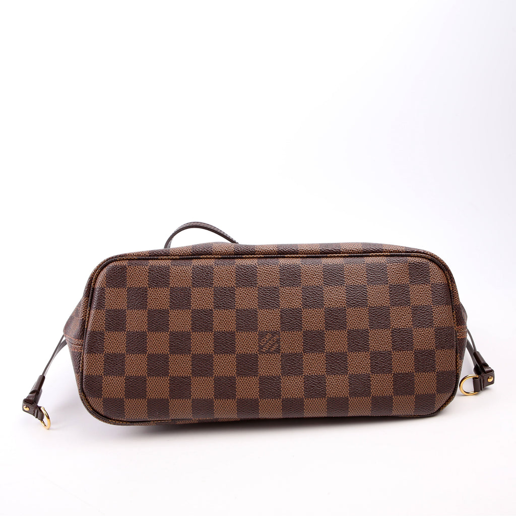 Louis Vuitton Neverfull with Wallet PM Damier Ebene