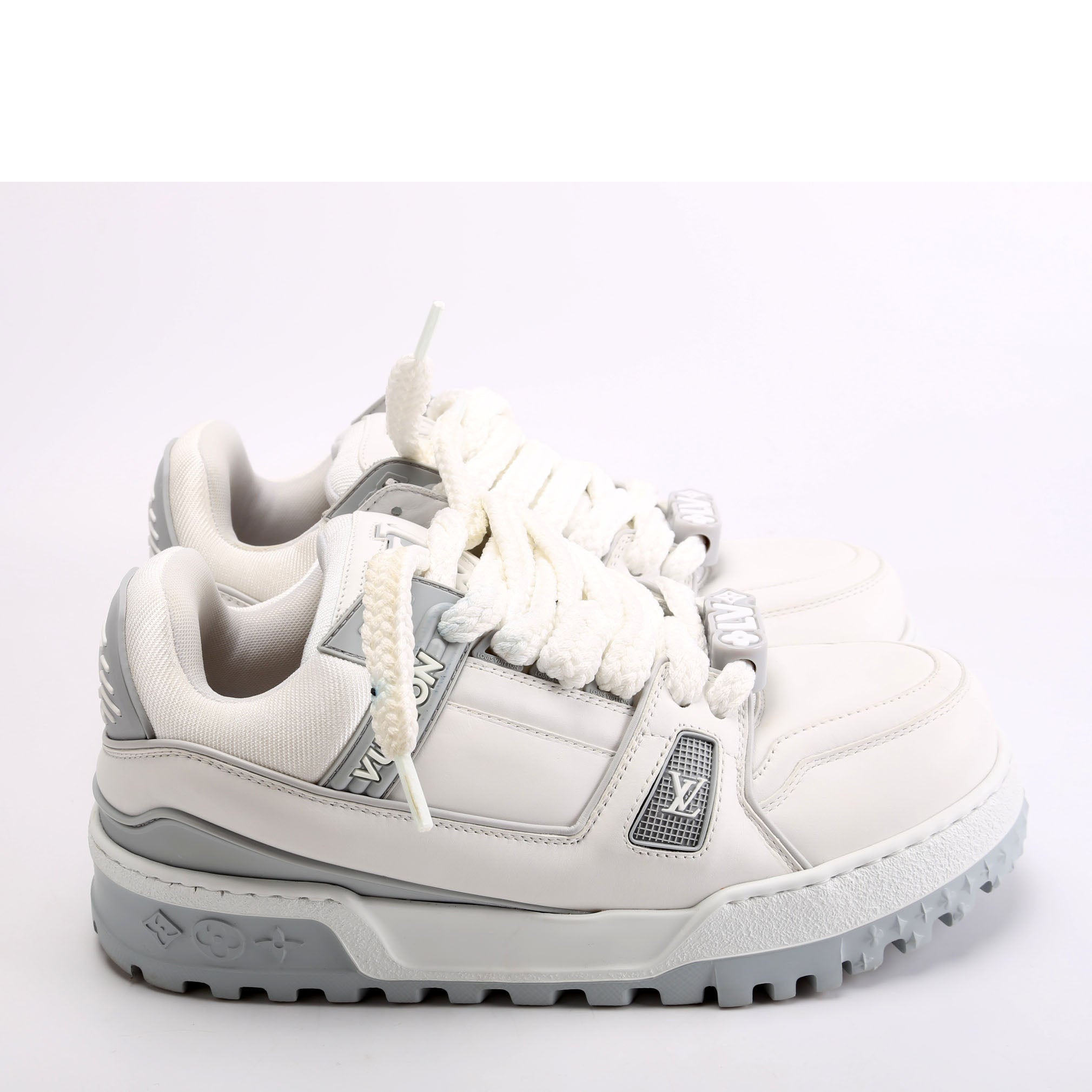 Louis Vuitton Trainer Maxi Size 39 White