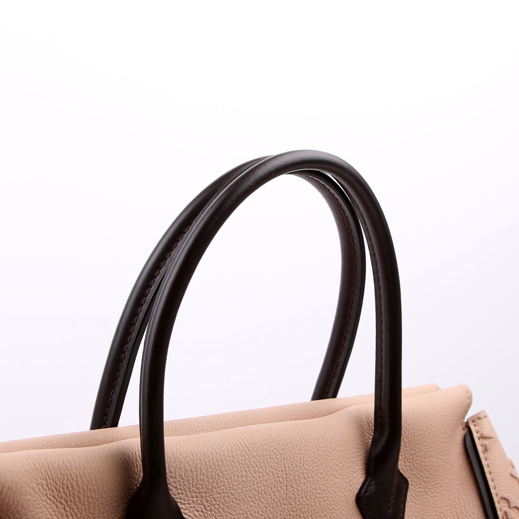 Louis Vuitton W Tote Veau Cachemire Calfskin Tan/Brown