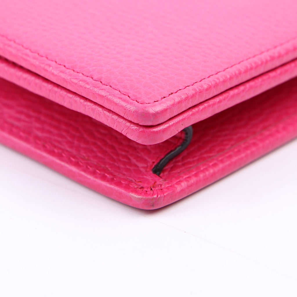 Gucci 497985 Marmont Mini Chain Bag Pink