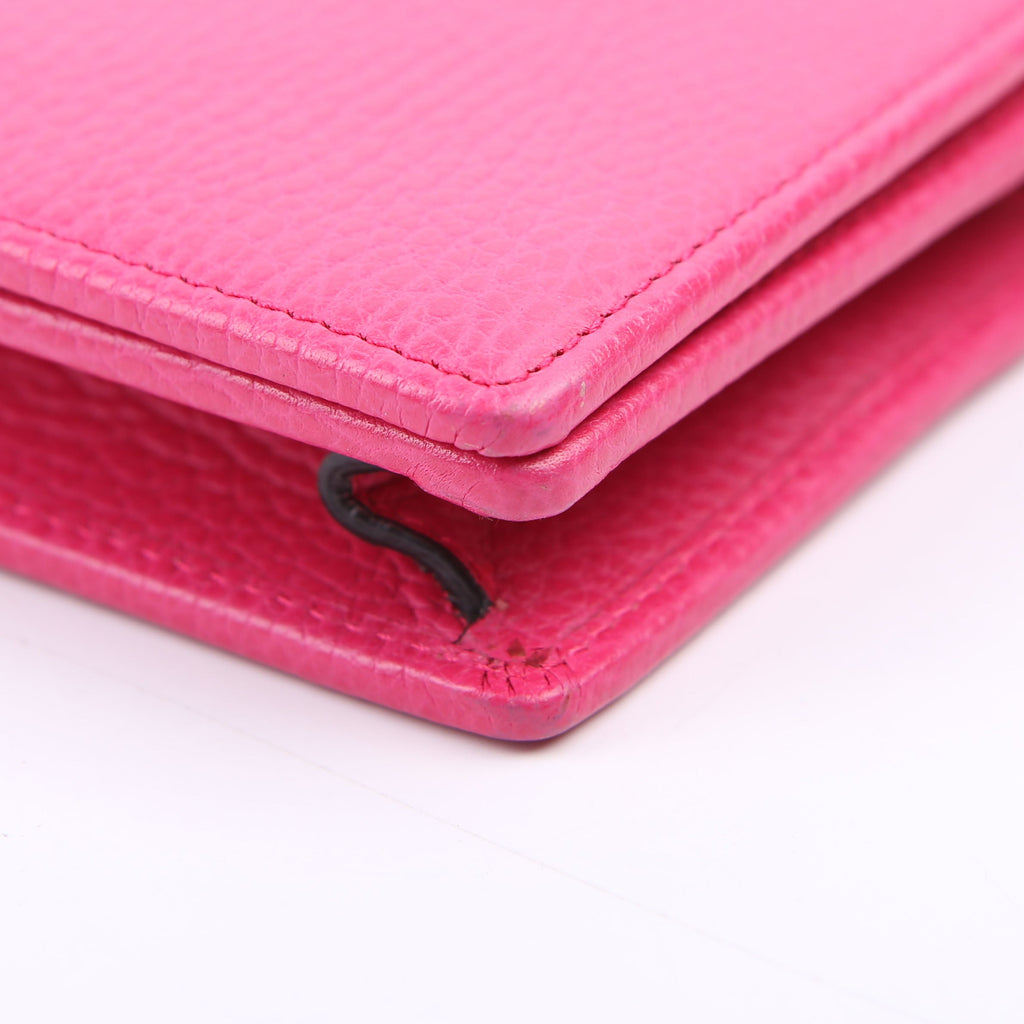 Gucci 497985 Marmont Mini Chain Bag Pink