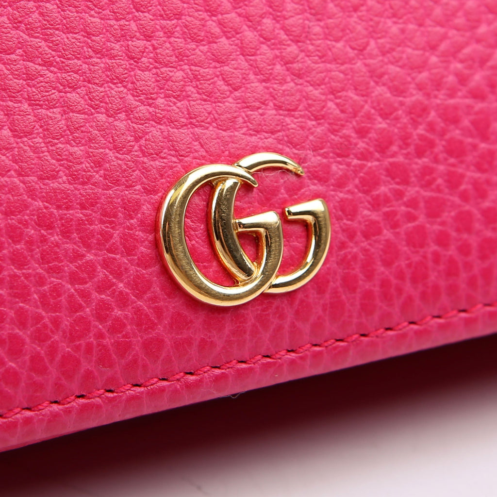 Gucci 497985 Marmont Mini Chain Bag Pink
