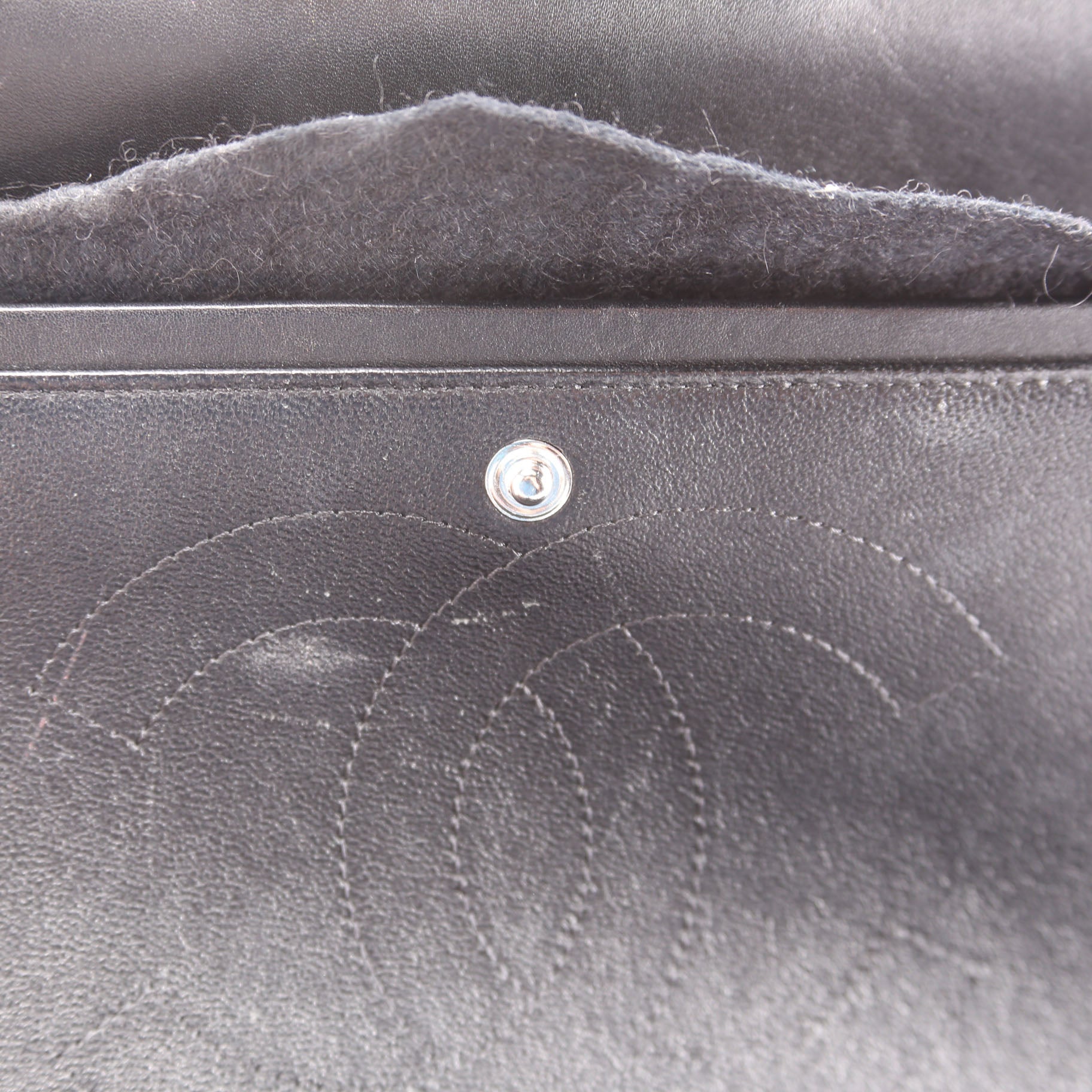 Chanel Classic Flap Jumbo Patent 17-20M Black