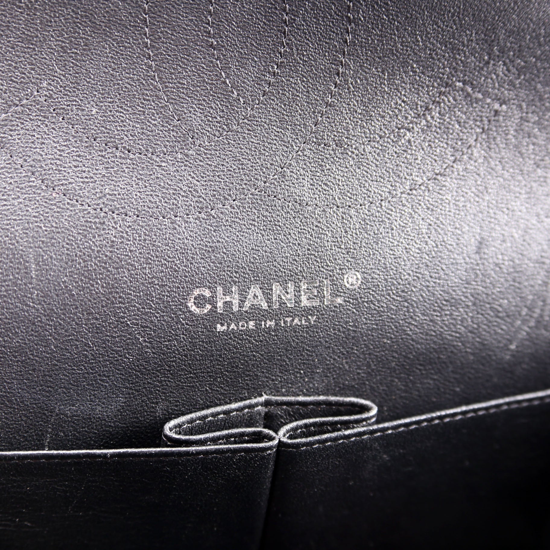 Chanel Classic Flap Jumbo Patent 17-20M Black