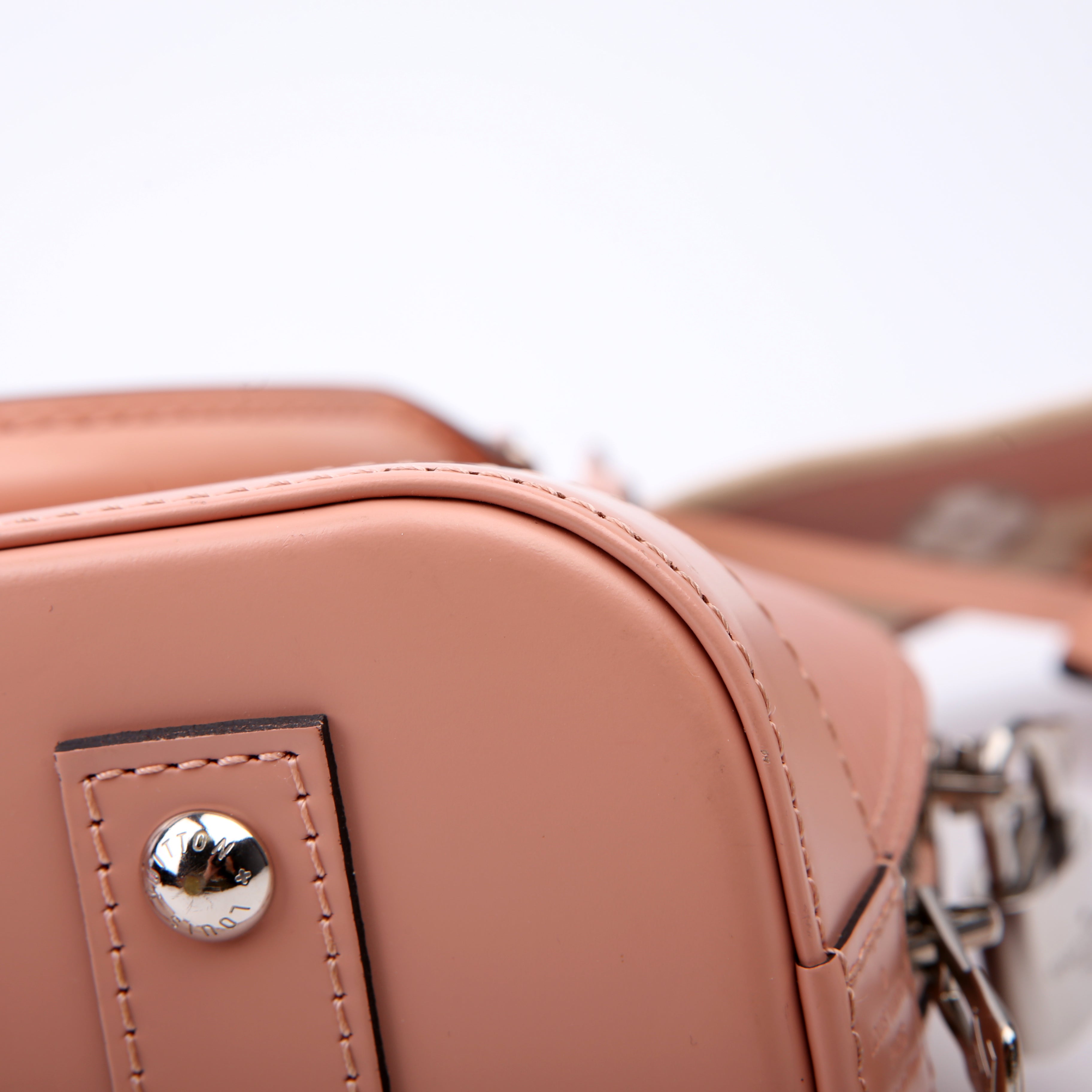 Louis Vuitton Alma BB With Strap Epi Pink