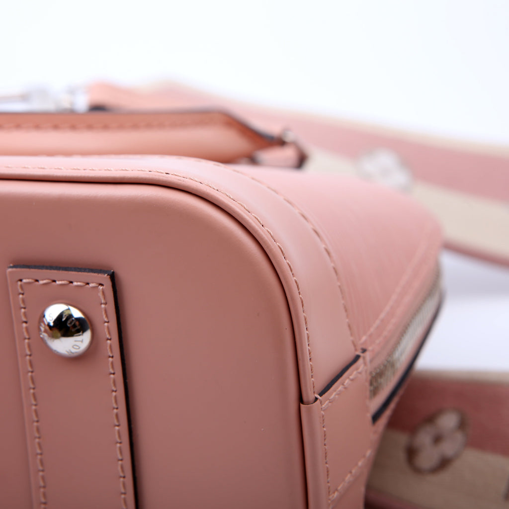 Louis Vuitton Alma BB With Strap Epi Pink