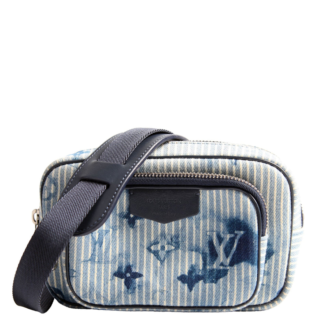 Louis Vuitton Outdoor Pouch Monogram Watercolor Hickory Denim