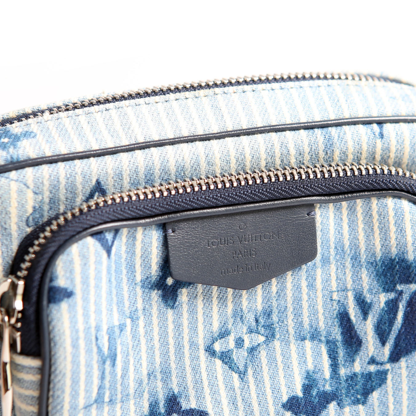 Louis Vuitton Outdoor Pouch Monogram Watercolor Hickory Denim